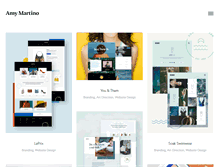 Tablet Screenshot of amymartino.com